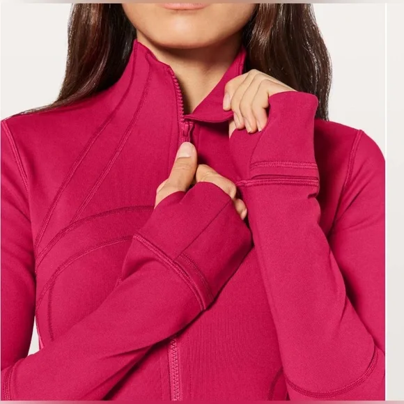 ❌SOlD❌RUBY RED lUON Lululemon Define Jacket - Picture 16 of 17